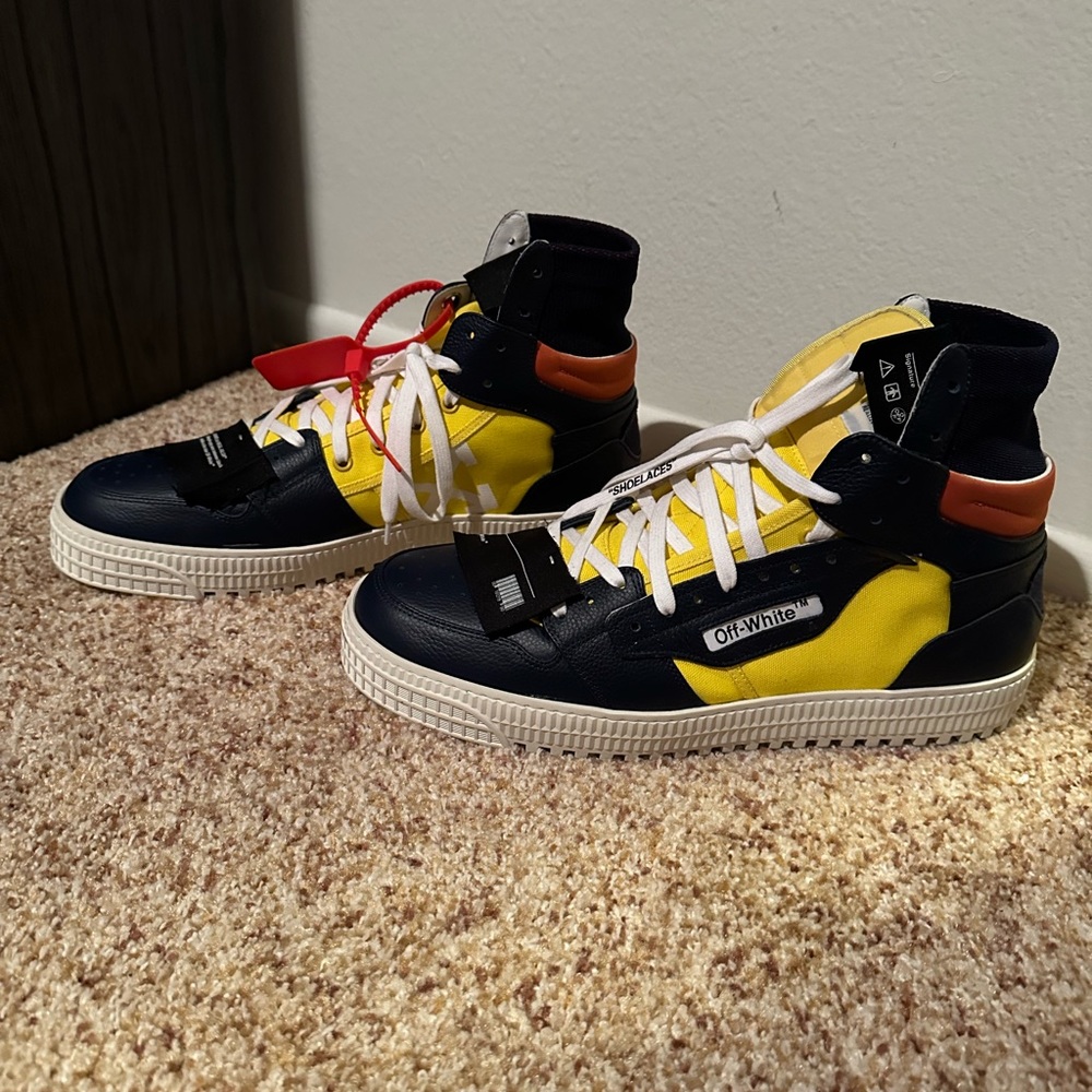Off white men sneakers size 46